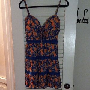 Tularosa | Dresses | Nwt Tularosa Olynne Mini Dress In Blue Ivory Size  Large | Poshmark